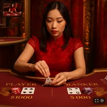 TrivelaBet - Live Baccarat - Real Dealer Casino